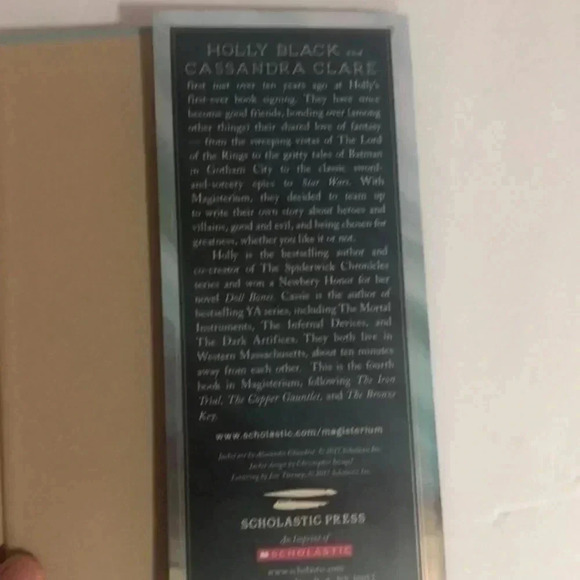 Magisterium The silver mask hard back book new scholastic - Picture 3 of 5